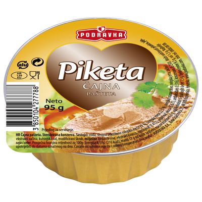 PAŠTETA PIKETA ČAJNA 95g AL
