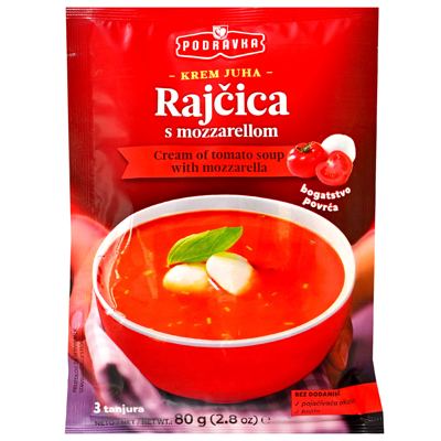 Krem supa paradajz mozzarella 80g #16 Podravka
