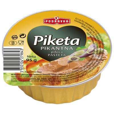 PAŠTETA PIKANTNA PILEĆA 95g AL PIKETA