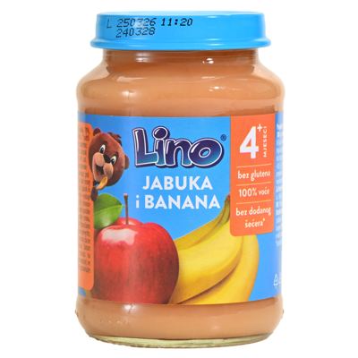 KAŠICA JABUKA BANANA LINO 190GR PODRAVKA