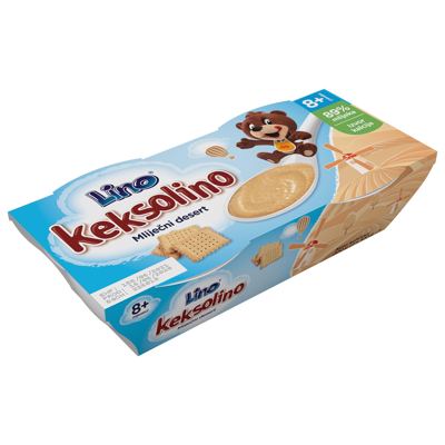 DESERT ML. KEKS 2*100 g LINO