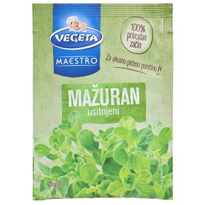 ZAČIN MAŽURAN 6 g PODRA