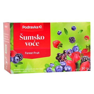 Podravka čaj šumsko voće 20x2,5g
