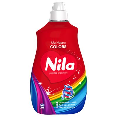 TEČNI DETERDŽENT ZA VEŠ MY HAPPY COLORS NILA 2,7L