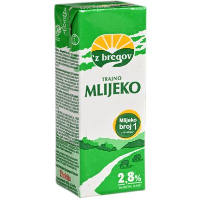 MLIJEKO Z BREGOV 2,8% 0,2L