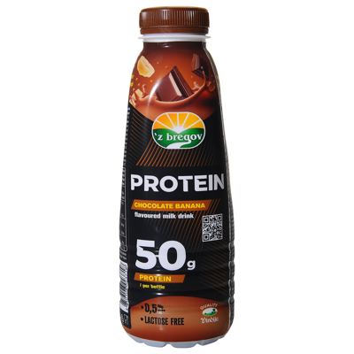 PROTEINSKI NAPITAK ZBREGOV ČOKOLADA BANANA 500ML