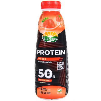 PROTEINSKI NAPITAK ZBREGOV JAGODA 500ML