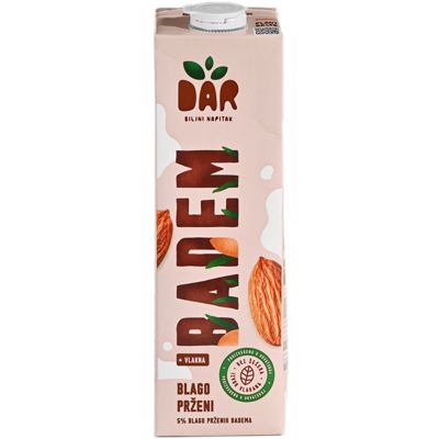 NAPITAK OD BLAGO PRŽENIH BADEMA 1L DAR