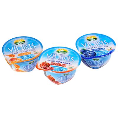 JOGURT GRČKI NAR&VIŠNJA VILIKIS ZBREGOV 150G
