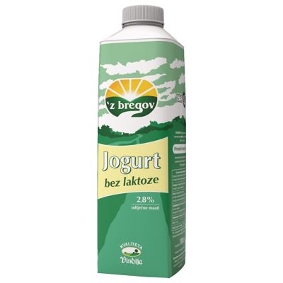JOGURT BEZ LAKTOZE 1000g TTOP