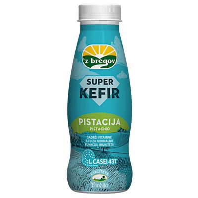 SUPER KEFIR PISTACIJA 330g PET