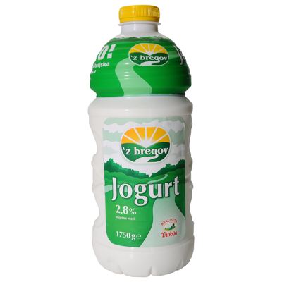 Jogurt 2.8%mm boca 1.75l 3726Vindija