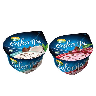 EUFORIJA CHOCO MIX 150G KOKOS-VIŠNJA