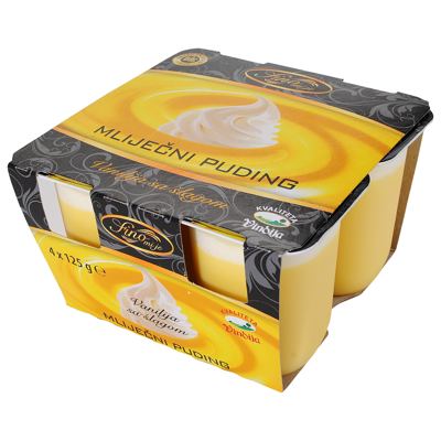 PUDINg VANILIJA-ŠLAg 4*125g VIN.500