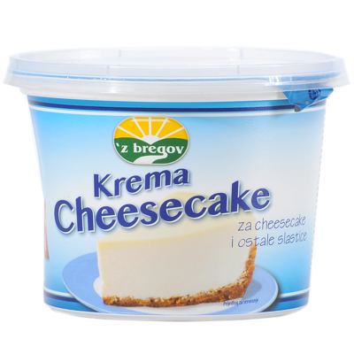 KREMA ZA CHEESECAKE Z'BREGOV 500G