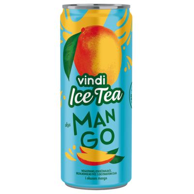N-*LED.ČAJ VINDI 0.33L MANGO -24/1-
