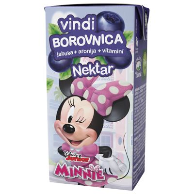 VOĆNI NEKTAR VINDIJA BOROVNICA 0,2L BRIK