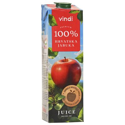 N-SOK VINDI 1.00L JABUKA 100% HRVATSKA -12/1-