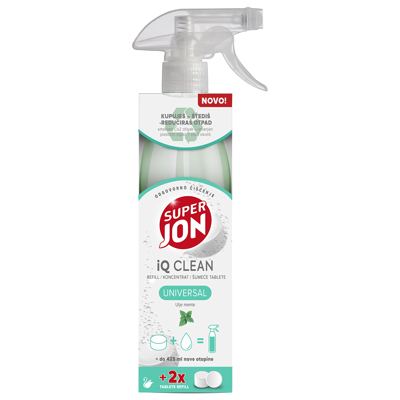 Super Jon iQ clean Univ. 425 ml+2 tab.