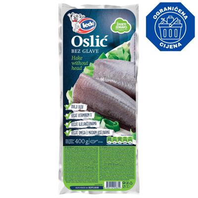 OSLIĆ BEZ GLAVE 400g LEDO