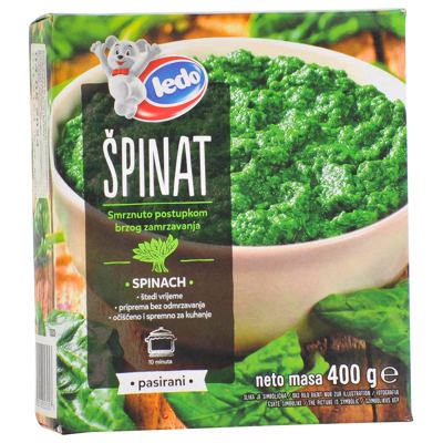 ŠPINAT 400g LEDO