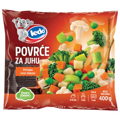 POVRĆE ZA JUHU 400g LEDO