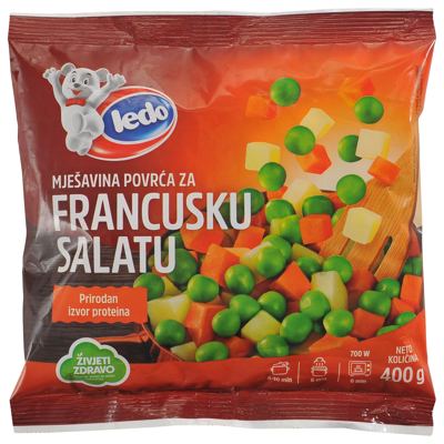 POVRĆE MIJEŠANO ZA FRANCUSKU SALATU 400g LEDO