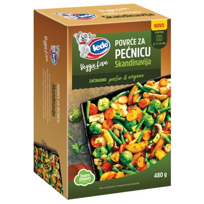 VEGGIE LOVE POVRĆE SKANDINAVIJA 480g LEDO