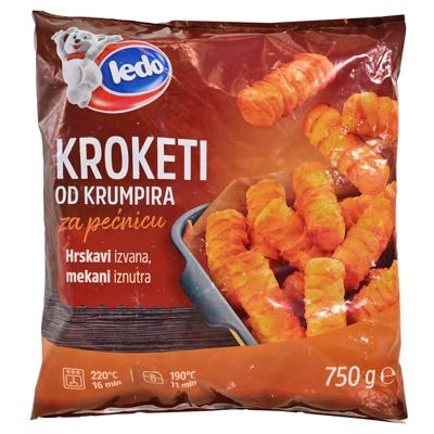 KROKETI OD KRUMPIRA 750g LEDO