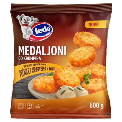 LEDO MEDALJONI OD KRUMPIRA 600G -12/1-