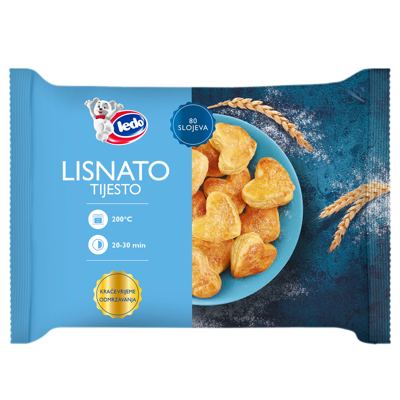 LISNATO TIJESTO 450g LEDO