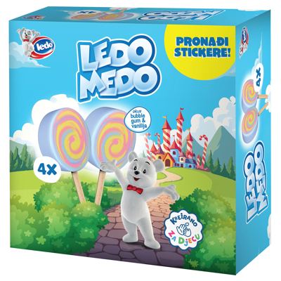 SLADOLED LEDO MEDO M4 4x70ml LEDO