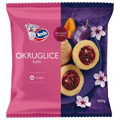 N-LEDO OKRUGLICE SA ŠLJIVAMA500G -6/1-