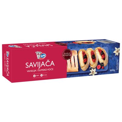 SAVIJAČA S VANILIJOM ŠUM.VOĆEM 500g LEDO