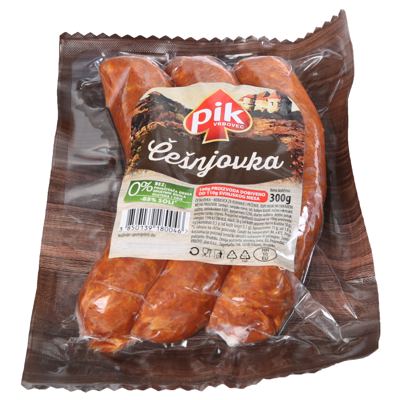 PIK ČEŠNJOVKA KOBASICA 300g VP