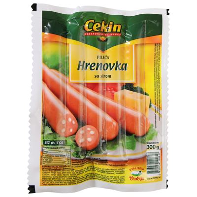 HRENOVKE PILEĆE SA SIROM 300g CEKIN