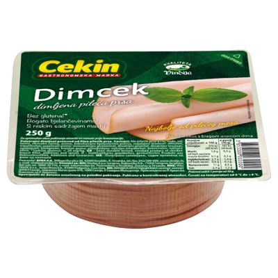 Cekin Dimcek dimljena pileća prsa 250 g