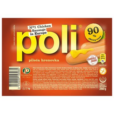 PILEĆA HRENOVKA 260g POLI