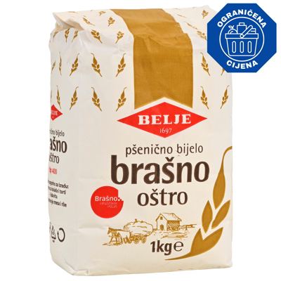 BRASNO PSENICNO OSTRO T-400 1 KG BELJE