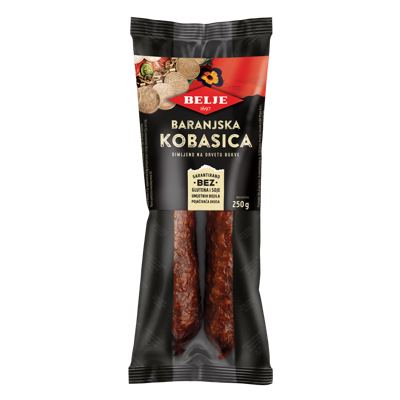 BELJE BARANJSKA KOBASICA 250G MAP -12/1-