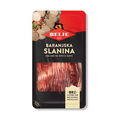 Belje Baranjska dimljena slanina 100g