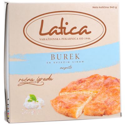 Latica Burek sa sirom 940g