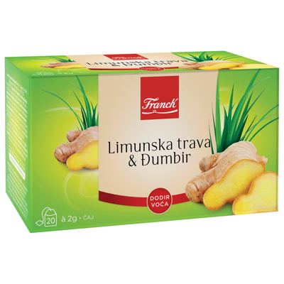FRANCK ČAJ LIM.TRAVA ĐUMB.40g OMOT