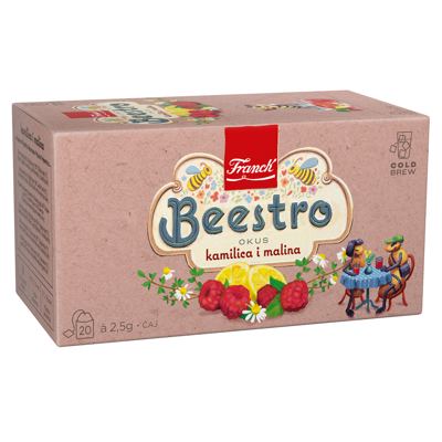 ČAJ BEESTRO KAM.MALINA OMOT 50G,FRANCK