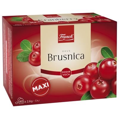 ČAJ FRANCK 104G BRUSNICA MAXI -6/1-