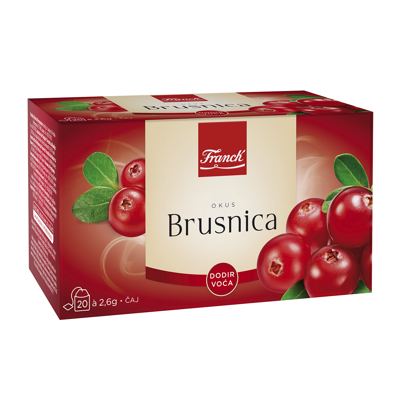 ČAJ FRANCK BRUSNICA K.52g OMOT
