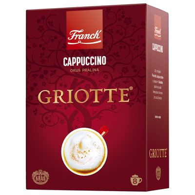 KAVA FRANCK 144G CAPPUC.GRIOTTE -10/1- 8*18G