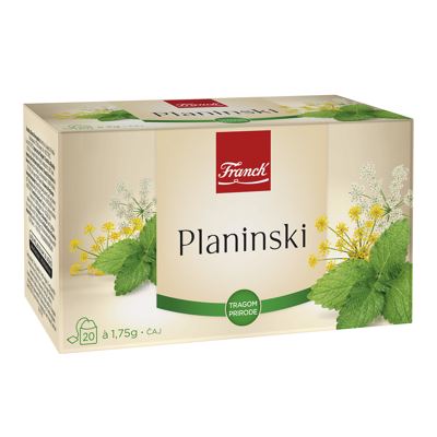 ČAJ FRANCK PLANINSKI 35g OMOT