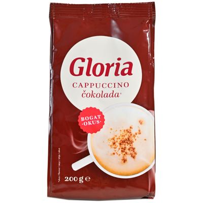 CAPPUCCINO GLORIA ČOKOLADA V.200g