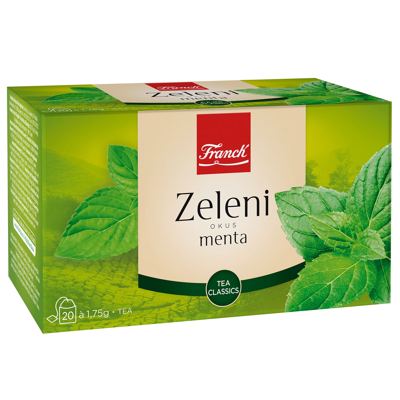 ČAJ FRANCK ZELENI 35g MENTA